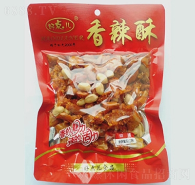 好點兒花生香辣酥紅袋裝