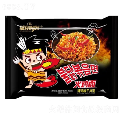 捕食部落火雞面辣雞味干