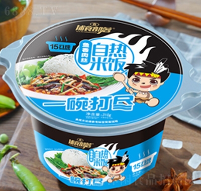 捕食部落魚香肉絲自熱米