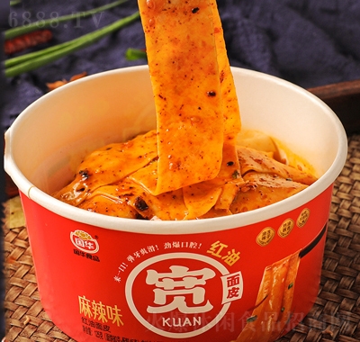 國華紅油面皮麻辣味125克