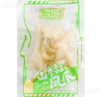 渝記山椒鳳爪泡鹵雞爪泡