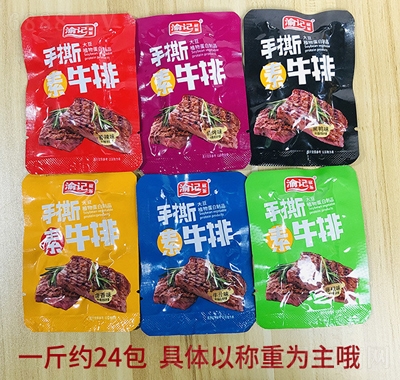 渝記新品手撕素牛排豆干