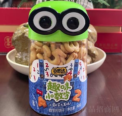 百思達趣味數字餅干90