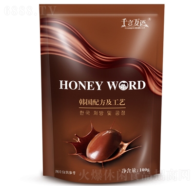 千言萬語巧克力100g