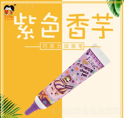 千言萬語巧克力筆繪畫烘