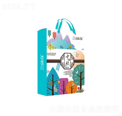 三味奇月餅禮盒花語中秋