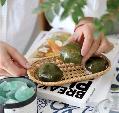 阿婆家的艾草青團清明果