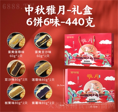 波波猴月餅禮盒中秋送禮