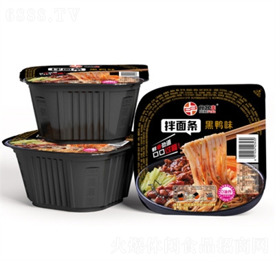 食客豐拌面條黑鴨味105g