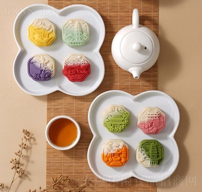 杏花灣國潮幻彩軟心月餅
