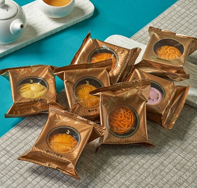 杏花灣奶黃流心月餅精品
