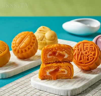 杏花灣奶黃流心月餅精品